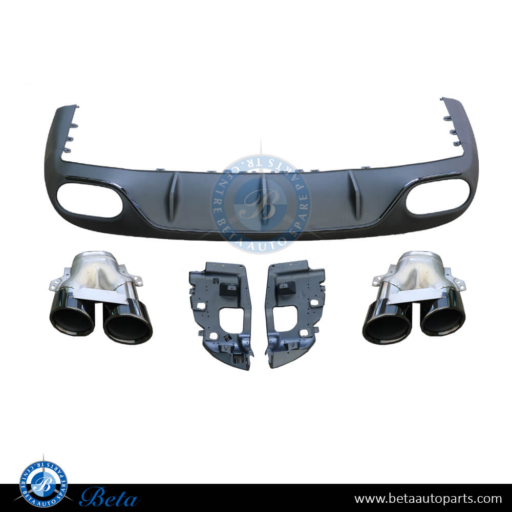 Rear Diffuser AMG E53 for Normal AMG Black Color for Mercedes E-Class Coupe W238 2017-2020 models, Part Number 2388857002 Rear Diffuser AMG E53 for Normal AMG Black Color for Mercedes E-Class Coupe W238 2017-2020 models, Part Number 2388857002
